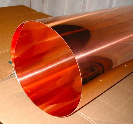 υλικό μεταλλικών πιάτων C11000 C26800 C67400 χαλκού 1.5mm παχύ
